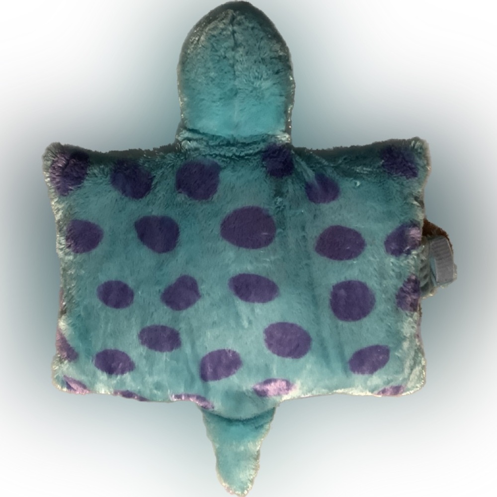 Disney Sully Monsters Inc. XL Blue Pillow Pet Faux Fur Vintage 2014 Collectible - Picture 2 of 6